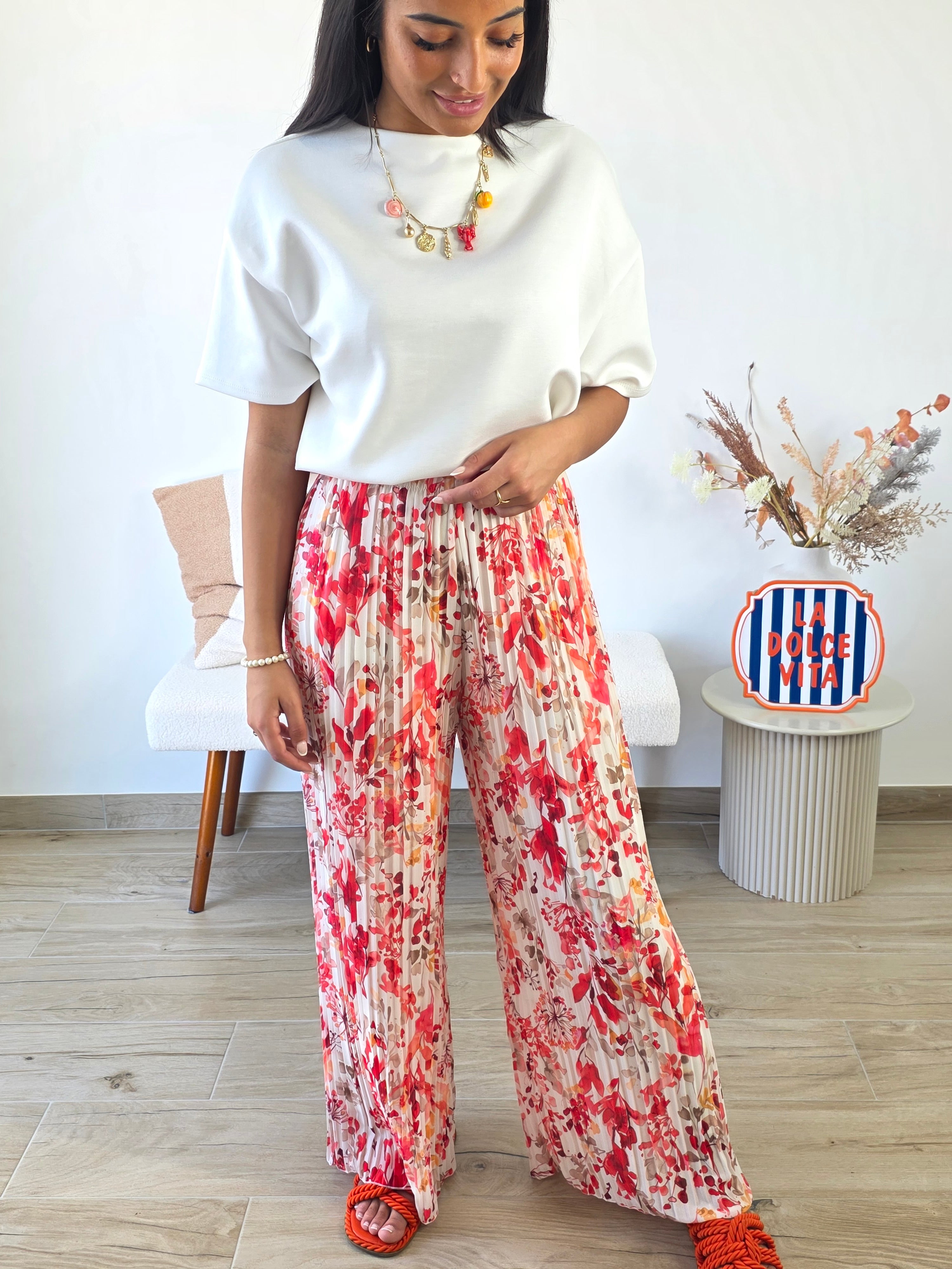 PANTALON NINA RED BLOOM