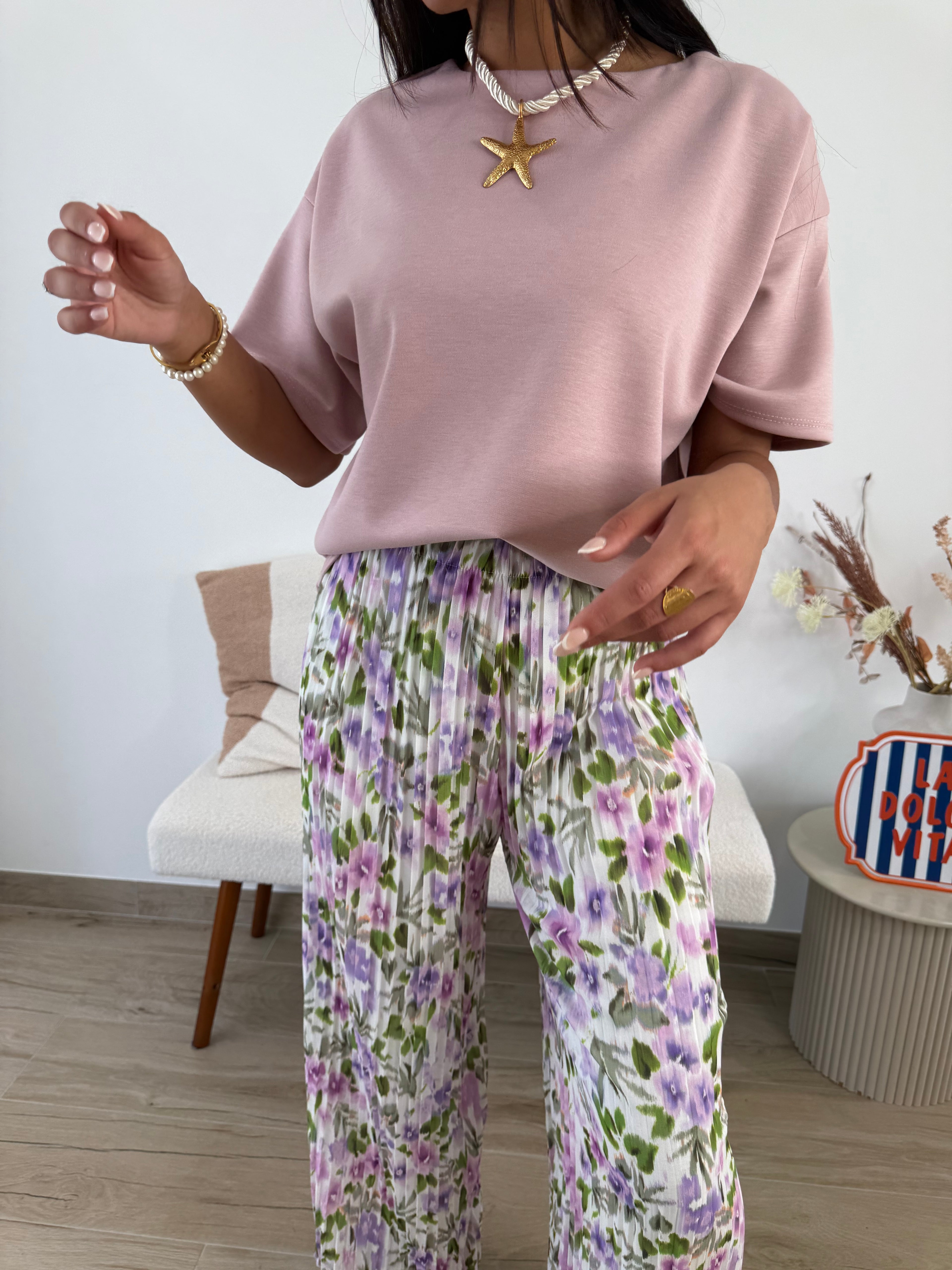 T-SHIRT LUNA PINK BLUSH