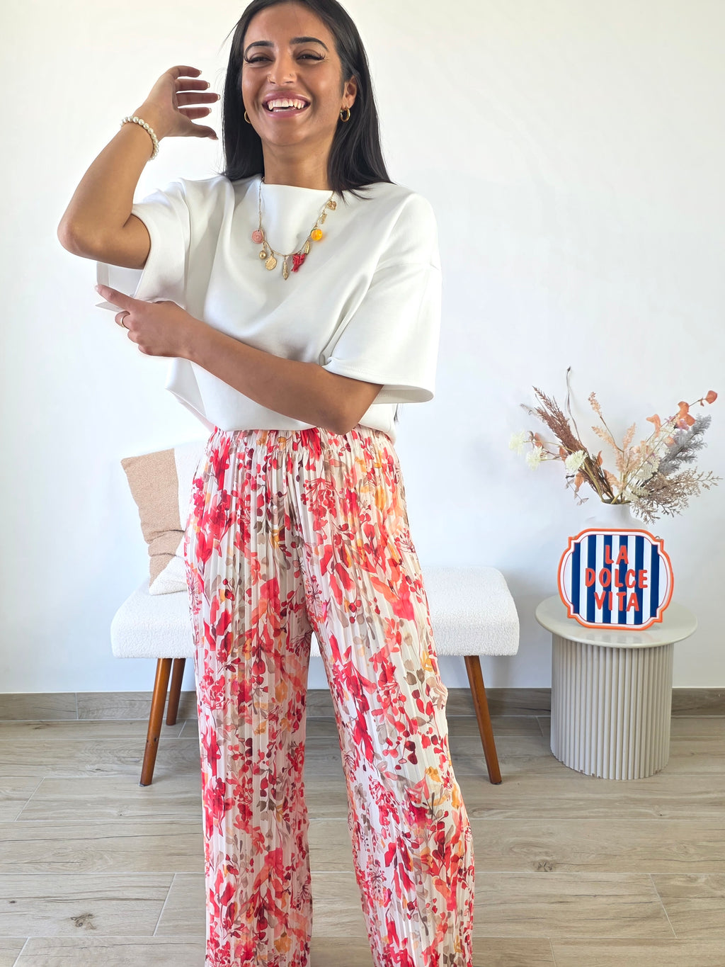 PANTALON NINA RED BLOOM