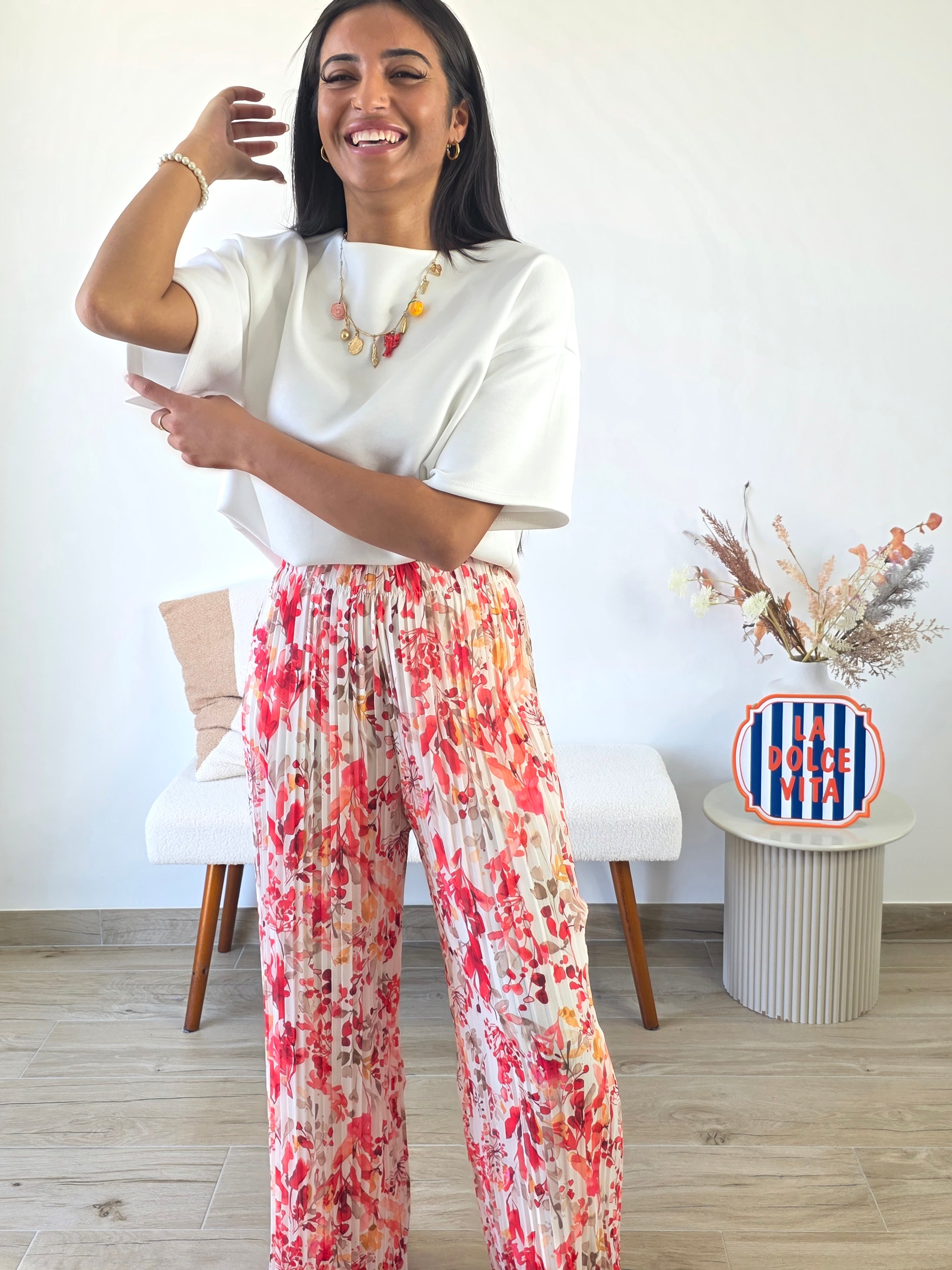 PANTALON NINA RED BLOOM